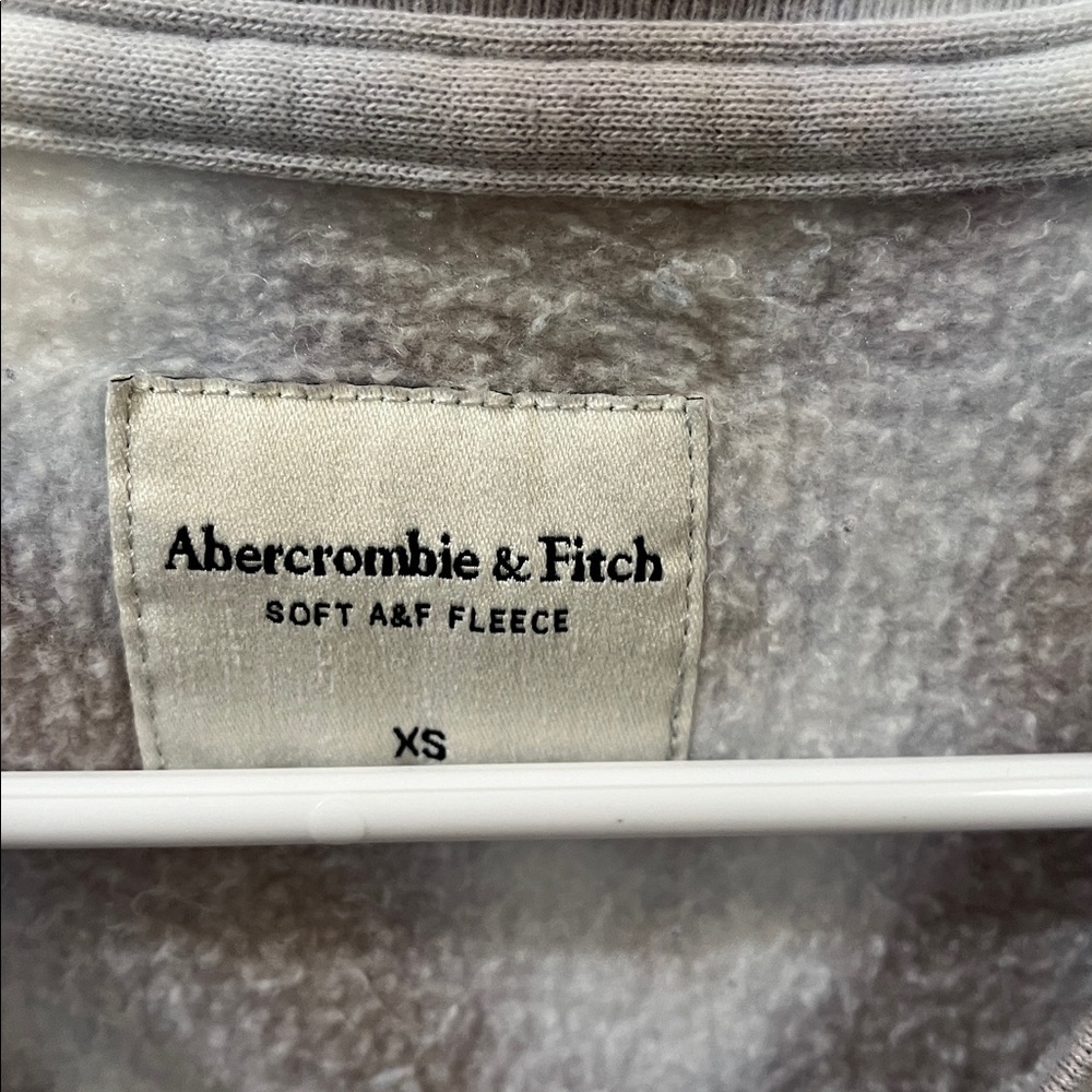 Abercrombie & Fitch Gray Tie-Dye Crewneck Sweatshirt Women’s XS - Picture 2 of 3